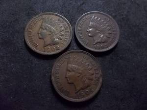 1902, 1903, 1904 Indian Head Cents