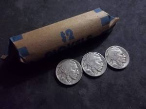 Full Roll Of Buffalo Nickels 1913-1938