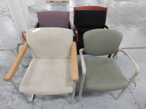 lot 34 image: Misc. Lot of Chairs