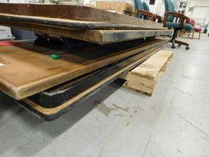 lot 38 image: Misc. Lot of Folding Tables