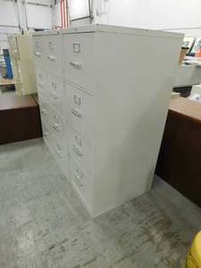 lot 62 image: 3 - HON File Cabinets