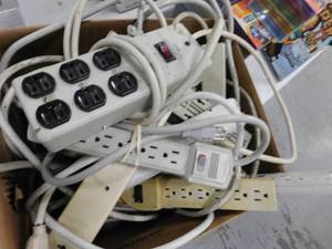 lot 67 image: Box of Power Strips