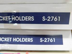 lot 82 image: Uline S-2761 Job Ticket Holders - 9 x 12