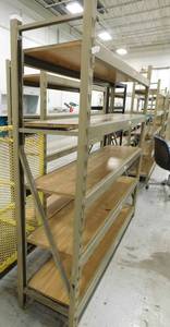 lot 87 image: Storage Shelving Unit - 77(w) x 72(h) x 17(d) #1