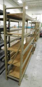 lot 89 image: Storage Shelving Unit - 77(w) x 72(h) x 17(d) #2