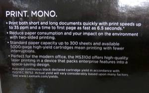lot 1 image: 6 - NEW Lexmark Printers