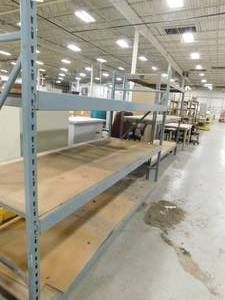 lot 96 image: Storage Shelving Unit - 100(w) x 72(h) x 38(d)