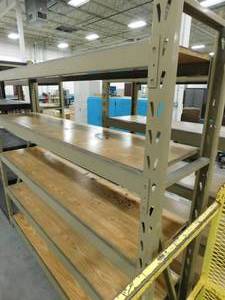 lot 104 image: Storage Shelving Unit - 77(w) x 72(h) x 17(d) #5