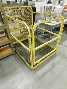 lot 105 image: Forklift Safety Work Platform - 38 x 48 x 48(h)