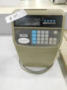 lot 107 image: Amano MJR8500 Time Clock with Card Holders