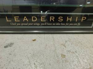 lot 136 image: Leadership Print - 28 x 22