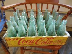 Coke Crate w Bottles