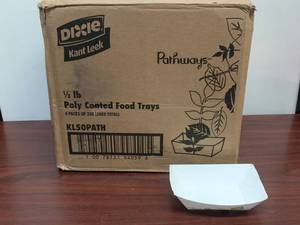 Dixie Paper Food Trays