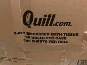Quill Embossed Bath Tissue