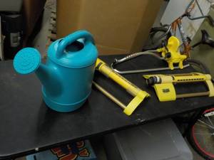 3 Sprinklers and a Watering Can...