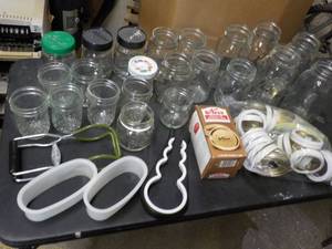 Jars, Lids and more...