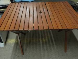 Collapsible Portable Picnic Table 4...