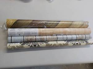 4 Rolls Shelf Liner...