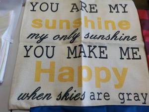 Pillow Cases and Wall Hangings...