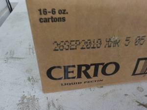 1 Case of Frozen 16 - 6 oz Ctns Cer...