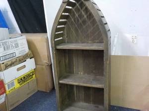 Wood Canoe Shelf- 27 x 11...