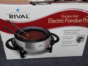 Rival Electric Fondue Pot...