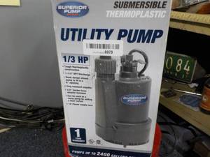 Superior Submersible Utility Pump...
