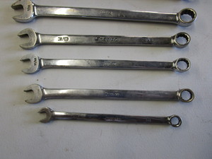 lot 41 image: Snap-on Std Wrenches 14-1 (missing 1316)