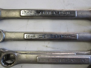 lot 48 image: Craftsman Metric Wrenches