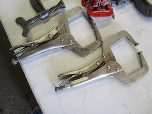 lot 55 image: Lot of Misc. Clamps