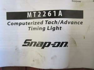 lot 90 image: Snap-on Timing Light