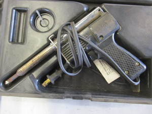 lot 93 image: Mac Tools Soldering Gun, Volt Meter, Wheel Lock Removal Kit, Vintage Ignition Analyzer
