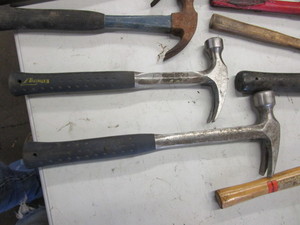 lot 103 image: Lot of Hammers