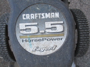 lot 111 image: Craftsman Wheeled Weed Trimmer