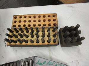 lot 131 image: Drill Bits, LetterNumber Stamps, Taps, Die Grinder Bits