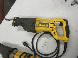 lot 137 image: (2) DeWalt Sawzalls