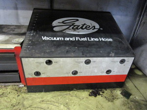 lot 127 image: Hose DispenserCabinet 14x14x20 Tool Box 12x26x9 Cabinet 27x55x36