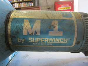 lot 180 image: M1 Superwinch