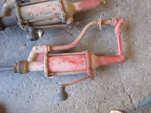 lot 209 image: (2) Barrel Pumps