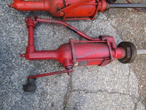 lot 210 image: (3) Barrel Pumps