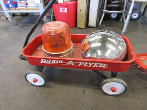 lot 232 image: Wagon, Hub Caps, Beacon, De-thatcher
