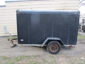 lot 24 image: Cargo Craft 6 x 10 Enclosed Trailer