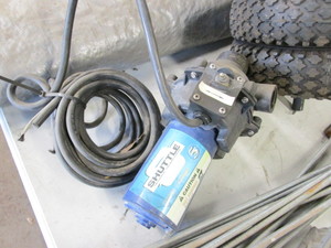 lot 240 image: Waterpump, Tarp & Misc.