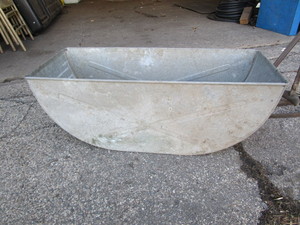 lot 245 image: Vintage Tire Leak Tank & Bead Breaker