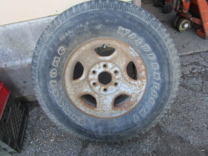lot 255 image: (2) Spare Tires & Wheels