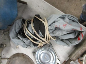 lot 277 image: Boat Seat, Swivels, Pedestals, Drift Sock