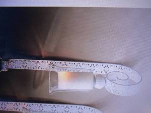 lot 5 image: Distressed Metal Wall Sconce open b...