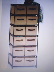 lot 15 image: 12-Drawer Organizer open box Retail...