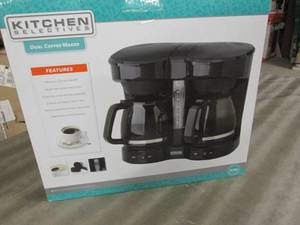 lot 17 image: Kitchen Selectives Dual Coffee Make...