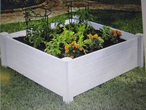 lot 24 image: Raised Garden Box open box Retail $...